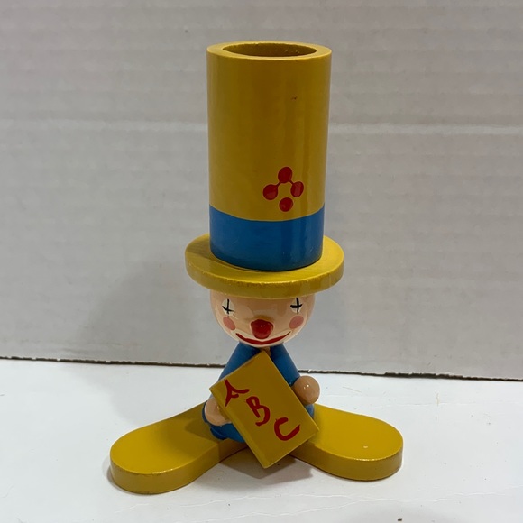 Vintage Wooden Toy Pencil Sharpeners, Pencil and crayon holder - Picture 4 of 16